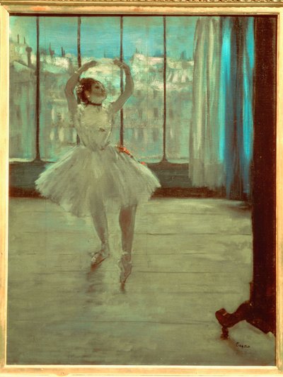 Tanečnice před oknem od Edgar Degas