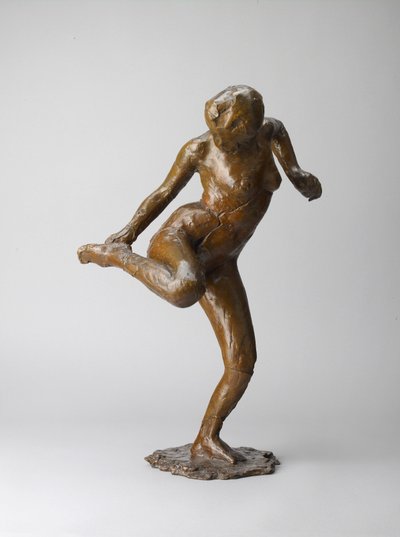 Tanečnice při pohledu na chodidlo své pravé nohy, 1882-1895 od Edgar Degas
