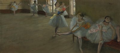 Tanečníci ve třídě, kolem roku 1880 od Edgar Degas