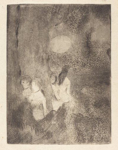 Tanečníci v křídlech, 18791880. od Edgar Degas