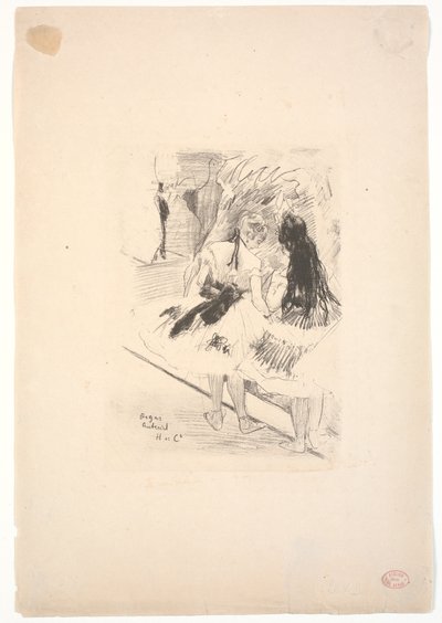 V zákulisí od Edgar Degas