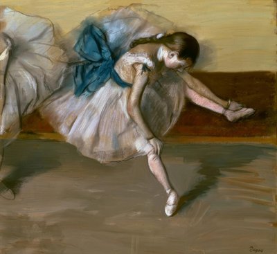 Tanečnice odpočívá od Edgar Degas