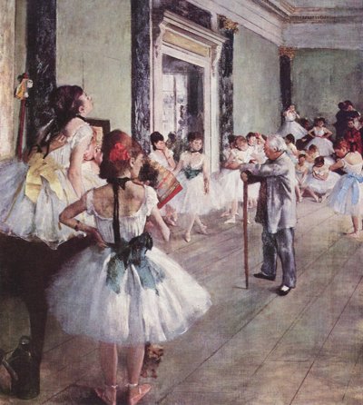 Taneční třída od Edgar Degas