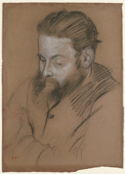 Diego Martelli, 1879. od Edgar Degas