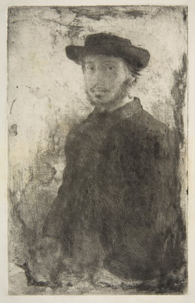 Edgar Degas: autoportrét od Edgar Degas
