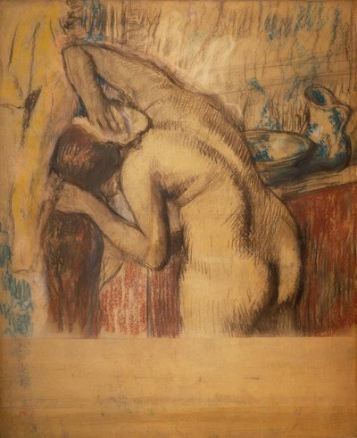 Žena má svůj záchod od Edgar Degas