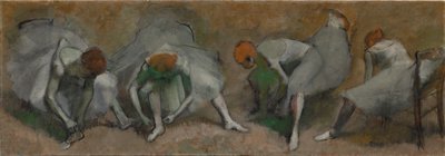 Vlys tanečníků od Edgar Degas