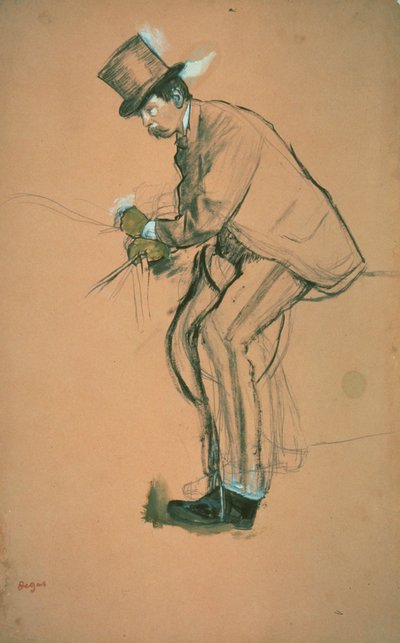Gentleman Rider od Edgar Degas