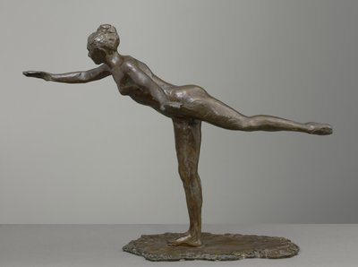 Velká arabeska, podruhé, modelováno kolem 80. let 19. století, lité 1919-21 od Edgar Degas