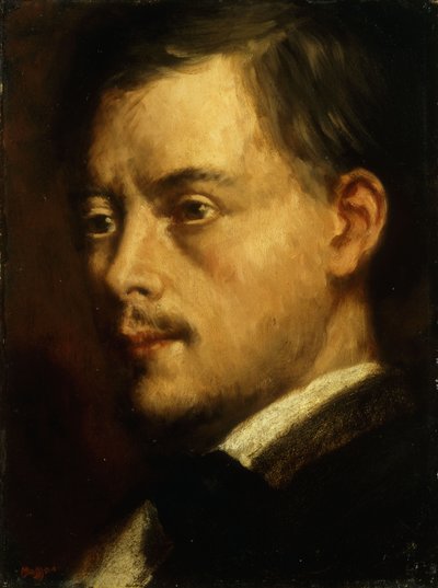 Hlava muže; Hlava muže, kolem roku 1864 od Edgar Degas