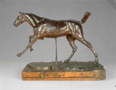 Kůň cválající pravou nohou, konec 80. let 19. století. od Edgar Degas