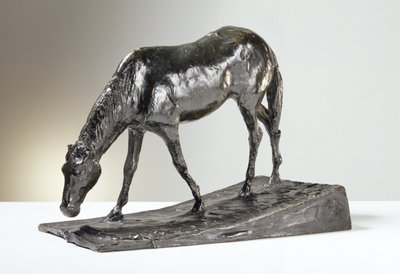 Kůň u koryta (bronz) od Edgar Degas