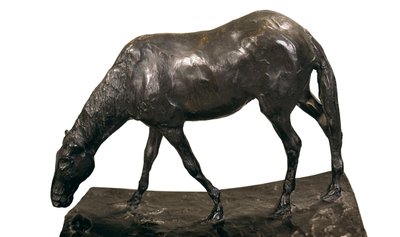 Kůň u koryta, socha Edgara Degase od Edgar Degas