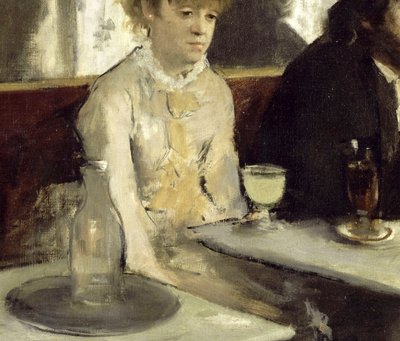 V kavárně nebo L’Absinthe od Edgar Degas