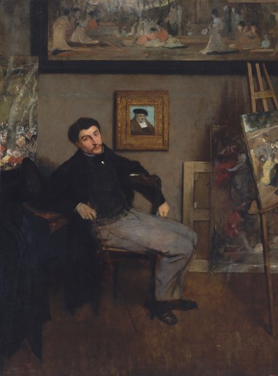 James-Jacques-Joseph Tissot 1836-1902, ca. 1867-68. od Edgar Degas