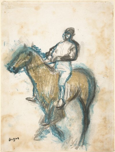žokej, c. 1898. od Edgar Degas