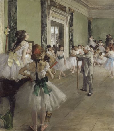 Taneční třída od Edgar Degas