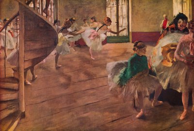 La Repetition, 1877 od Edgar Degas