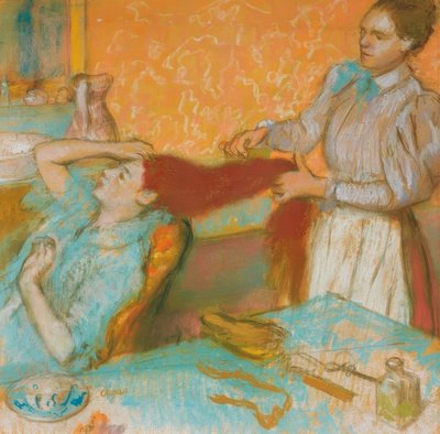 Účes od Edgar Degas