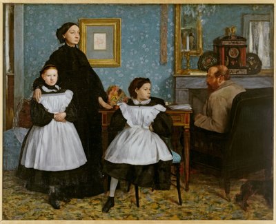 Rodina Bellelli od Edgar Degas