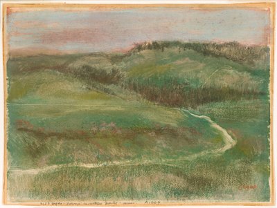 Krajina od Edgar Degas
