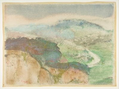 Krajina, 1892. od Edgar Degas