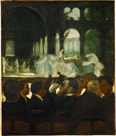 Balet "Robert le Diable" (malba na plátně) od Edgar Degas