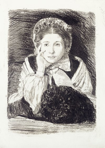 Markétka, kolem 1860-62 od Edgar Degas