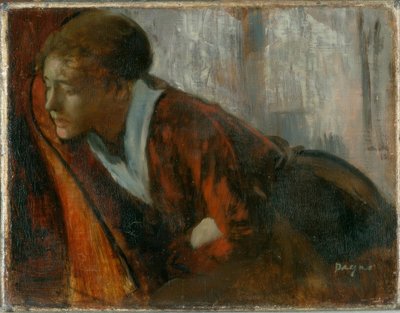 melancholie od Edgar Degas