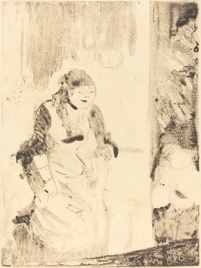 Slečna Bécat, c. 18771878. od Edgar Degas
