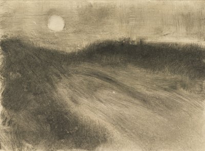 Východ měsíce, kolem roku 1880 od Edgar Degas