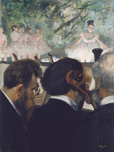 Hudebníci orchestru od Edgar Degas