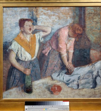 Obrazy Edgara Degase (1834-1917). 1884/86. Slunce. 0,76 x 0,81 m. Paříž, Musee d