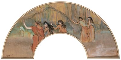 Operní postavy, kolem roku 1880 od Edgar Degas
