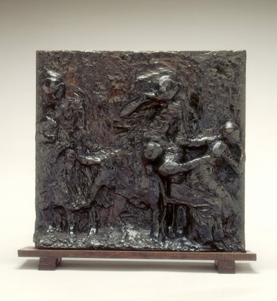 Památník sbírání jablek aneb rodinná idyla, c. 1881 možná 90. léta 19. století. od Edgar Degas