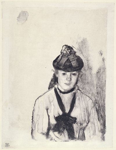 Portrét Ellen Andrée od Edgar Degas