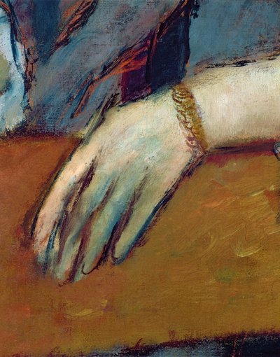 Portrét Helene Rouart (1886) (detail) od Edgar Degas