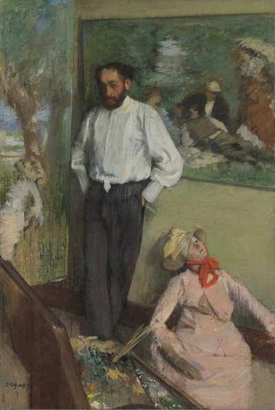 Portrét Henri Michel-Lévy 1844-1914, cca 1878. od Edgar Degas