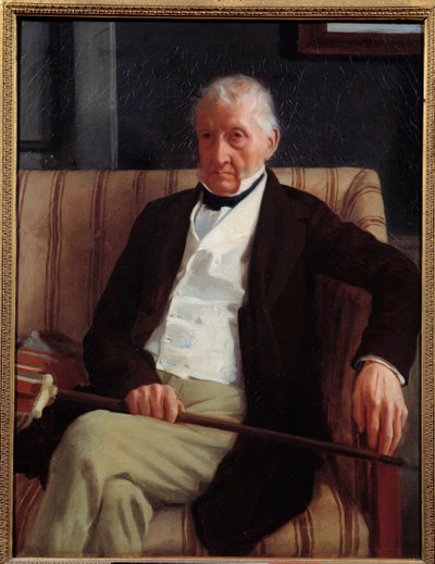 Portrét Hilaire Degase (1770 - 1858), dědečka umělce. Obraz Edgara Degase (1834-1917) od Edgar Degas