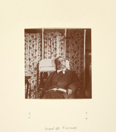 [Portrét Ludovica Halévyho] od Edgar Degas