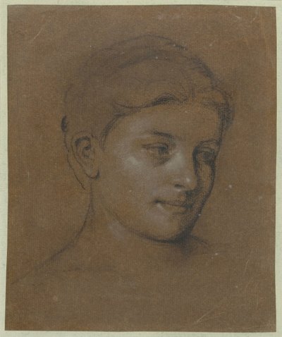 Portrét ženy od Edgar Degas