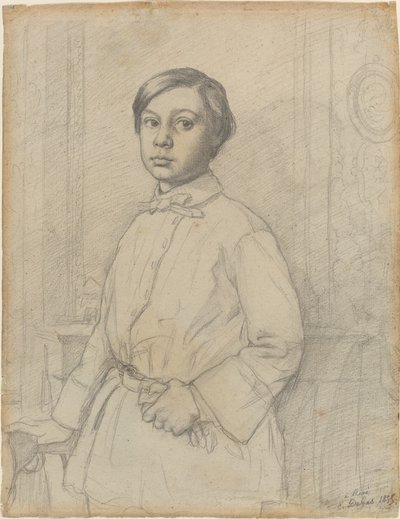 René de Gas [přímo] od Edgar Degas