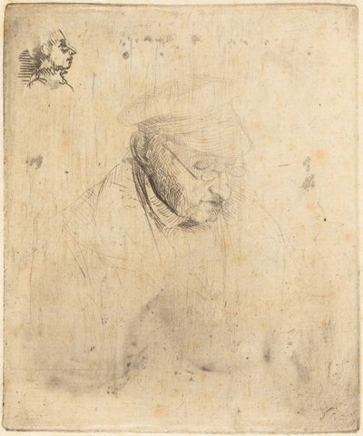 René-Hilaire de Gas, dědeček umělce od Edgar Degas