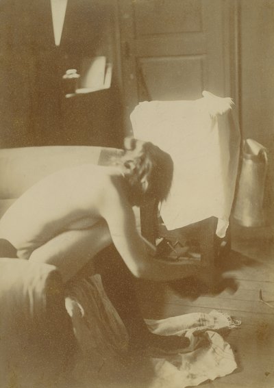 [Sedící akt] od Edgar Degas