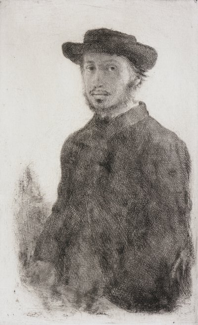 Autoportrét od Edgar Degas
