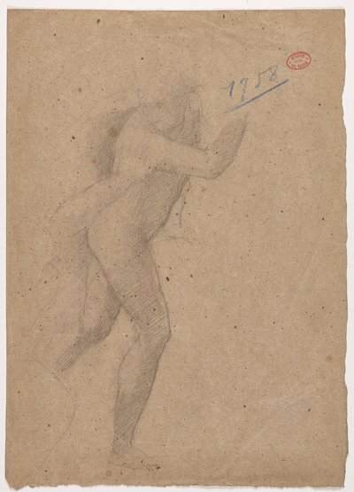 Studie podle rytiny od Marcantonia Raimondiho podle Raphaela, 