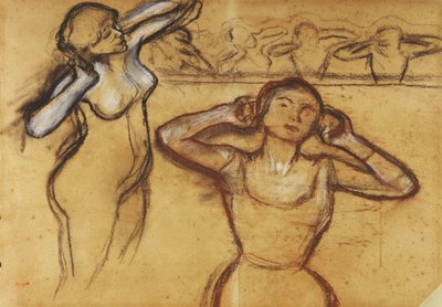 Studie tanečnice; studium tanečnice, od Edgar Degas