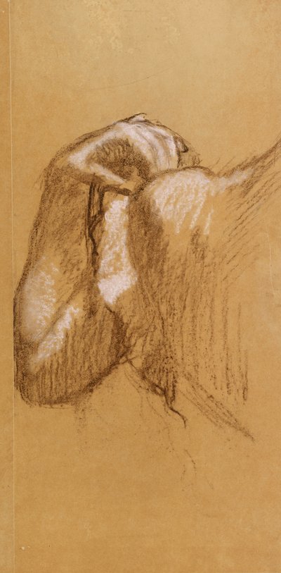 Studie paže od Edgar Degas