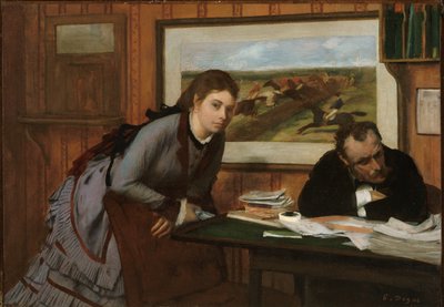 Sulking, ca. 1870. od Edgar Degas