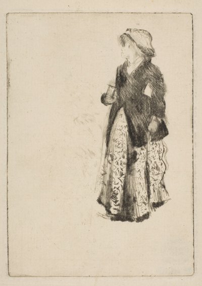 Herečka Ellen Andrée, 1879. od Edgar Degas